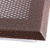 Kratka kominkowa 16x16cm stara miedź